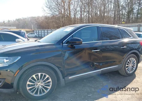 2016 Lincoln Mkx Select z USA, uszkodzony, nr VIN 2LMTJ6KR4GBL50572